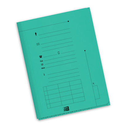 Sous-Dossier A4 - 240g - Vert Pastel - Pack de 25