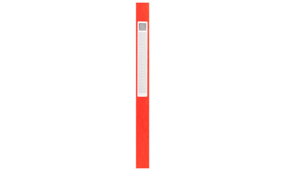 Boite de classement 7/10 dos 25mm rouge