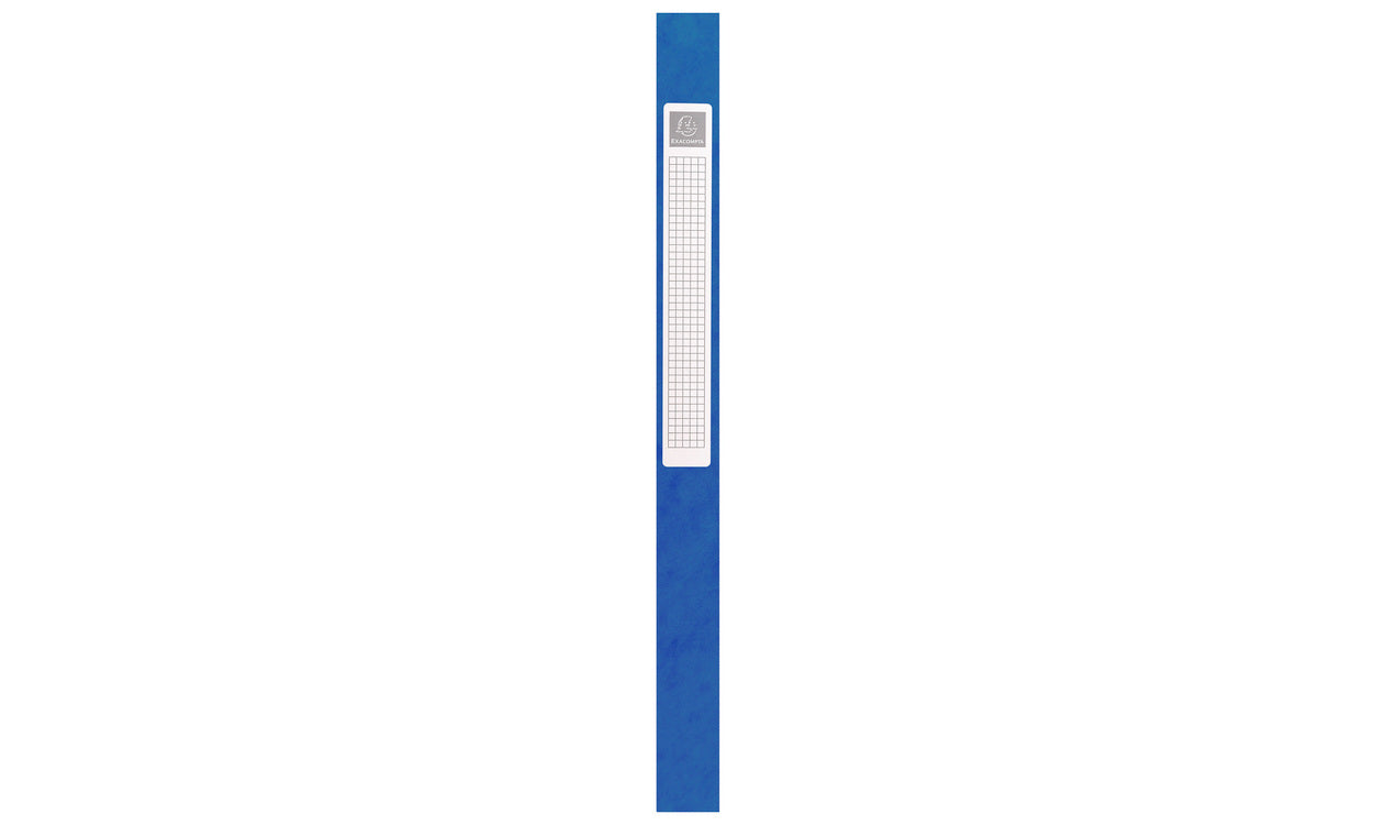 Boite de classement 7/10 dos 25mm bleu