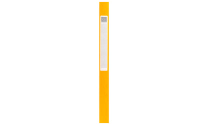 Boite de classement 7/10 dos 25mm jaune