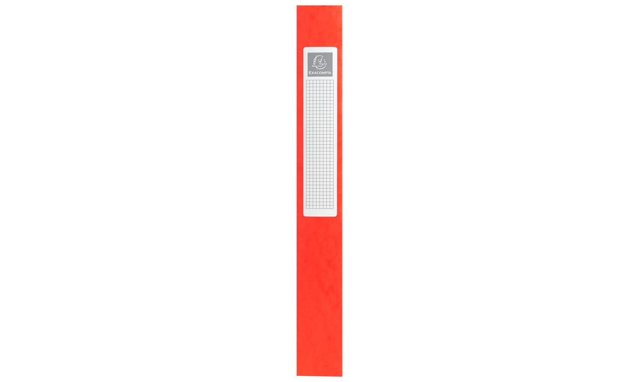 Boite de classement 7/10 dos 40mm rouge