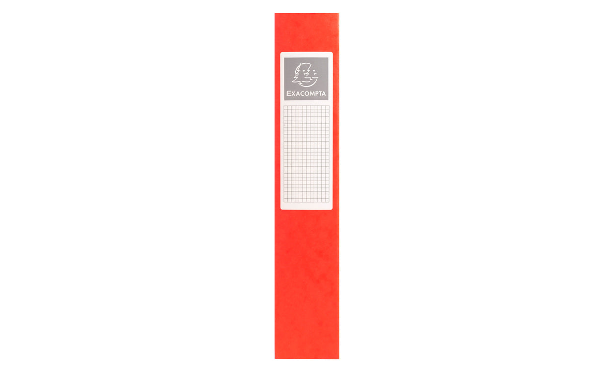 Boite de classement A4 carte lustrée 7/10 dos 60mm- rouge