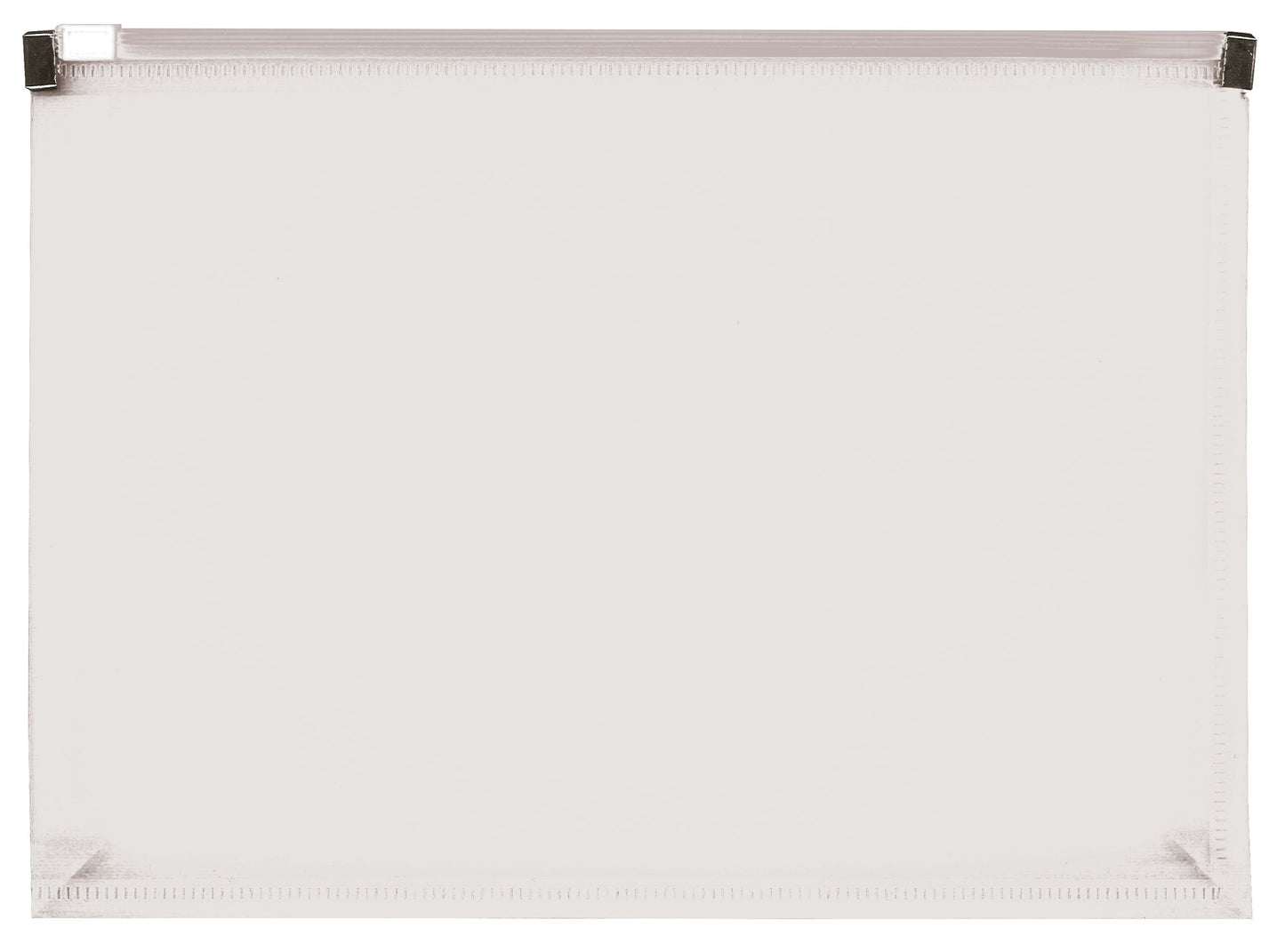 Pochette enveloppe zippee a5blanc