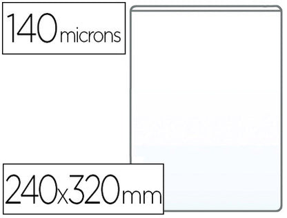 Etui de protection simple, PVC, 0,15 mm, 240 x 320 mm
