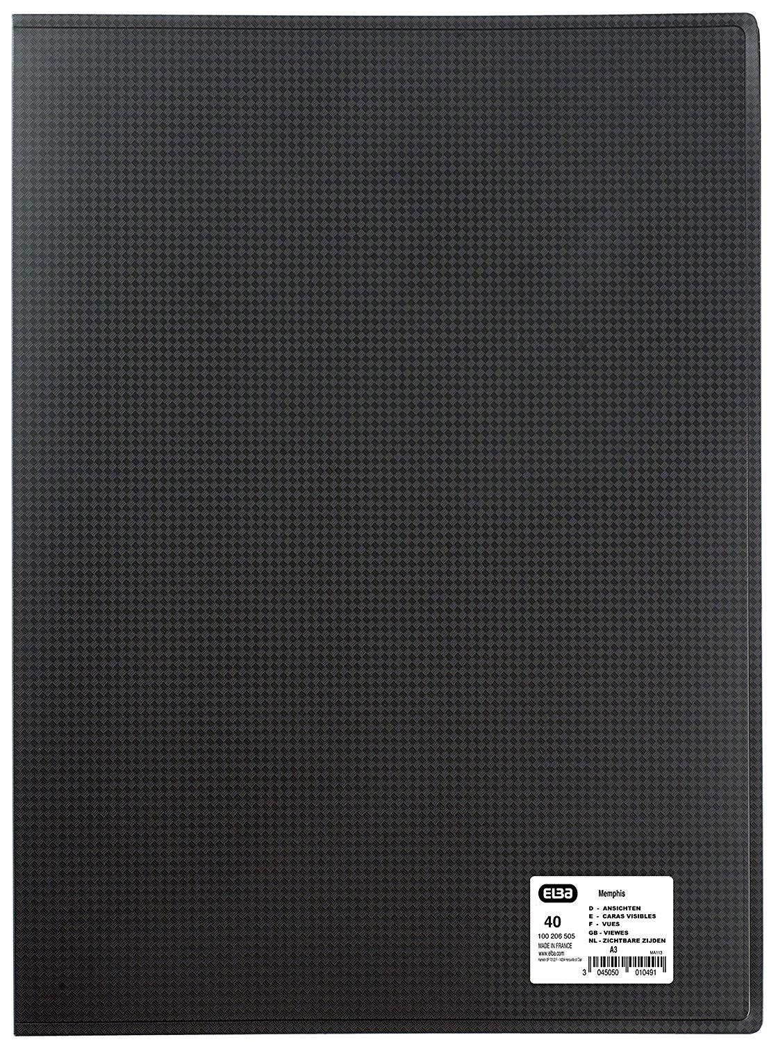 Protège-documents 40 vues -noir