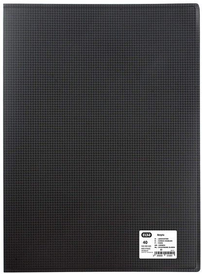 Protège-documents 40 vues -noir