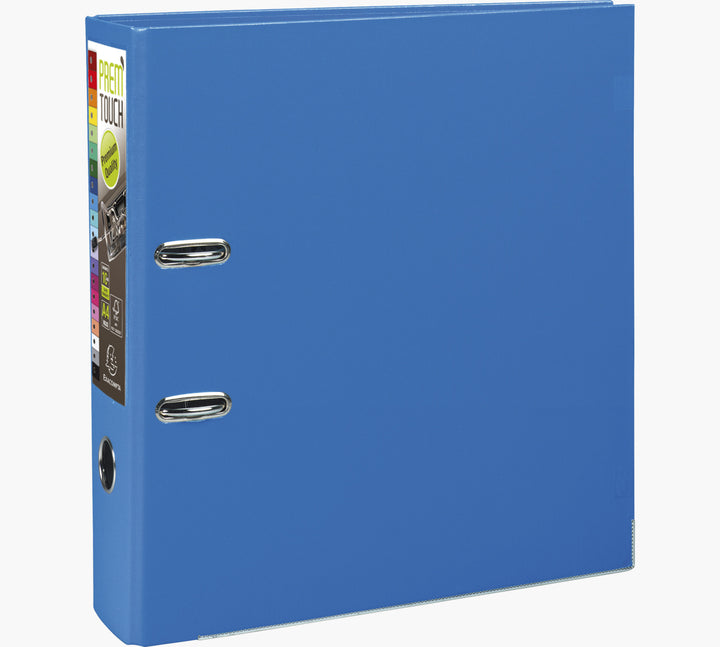 Classeur polypropylène premtouch dos de 80 bleu