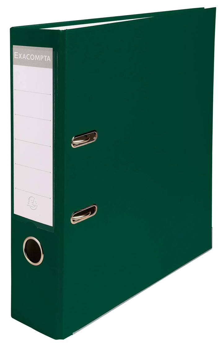 Classeur Levier polypro A4 75mm Vert Foncé