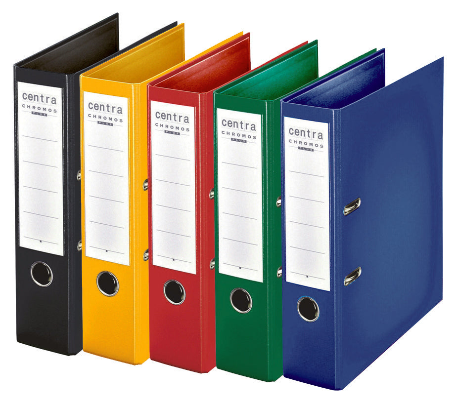 Classeur levier Chromos Dos 80Mm bleu
