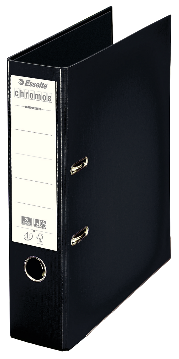 Classeur à levier chromos dos 80mmnoir