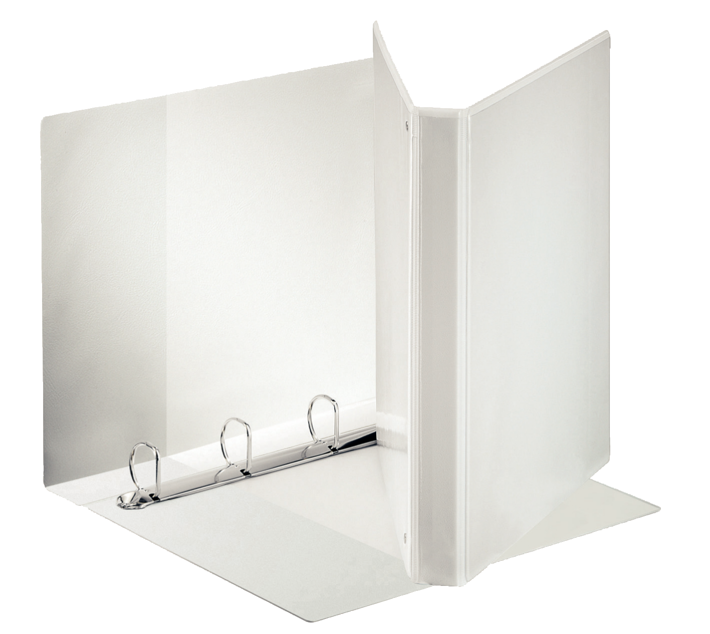 Classeur A4+ personnalisable 3 faces blanc 4anneaux 38mm