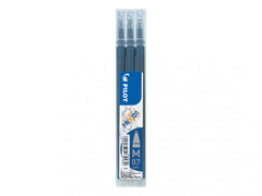 Recharges stylo frixion - bleu nuit, pointe moyenne  pack de 3