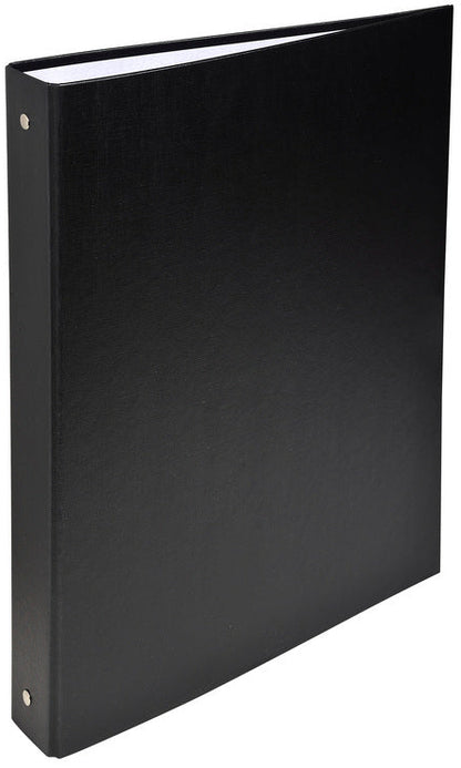 Classeur 4 anneaux dos40mm couverture rigide noir