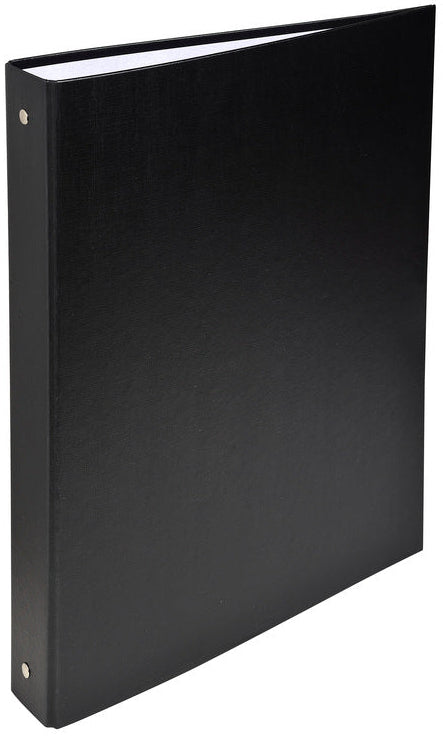 Classeur 4 anneaux dos40mm couverture rigide noir
