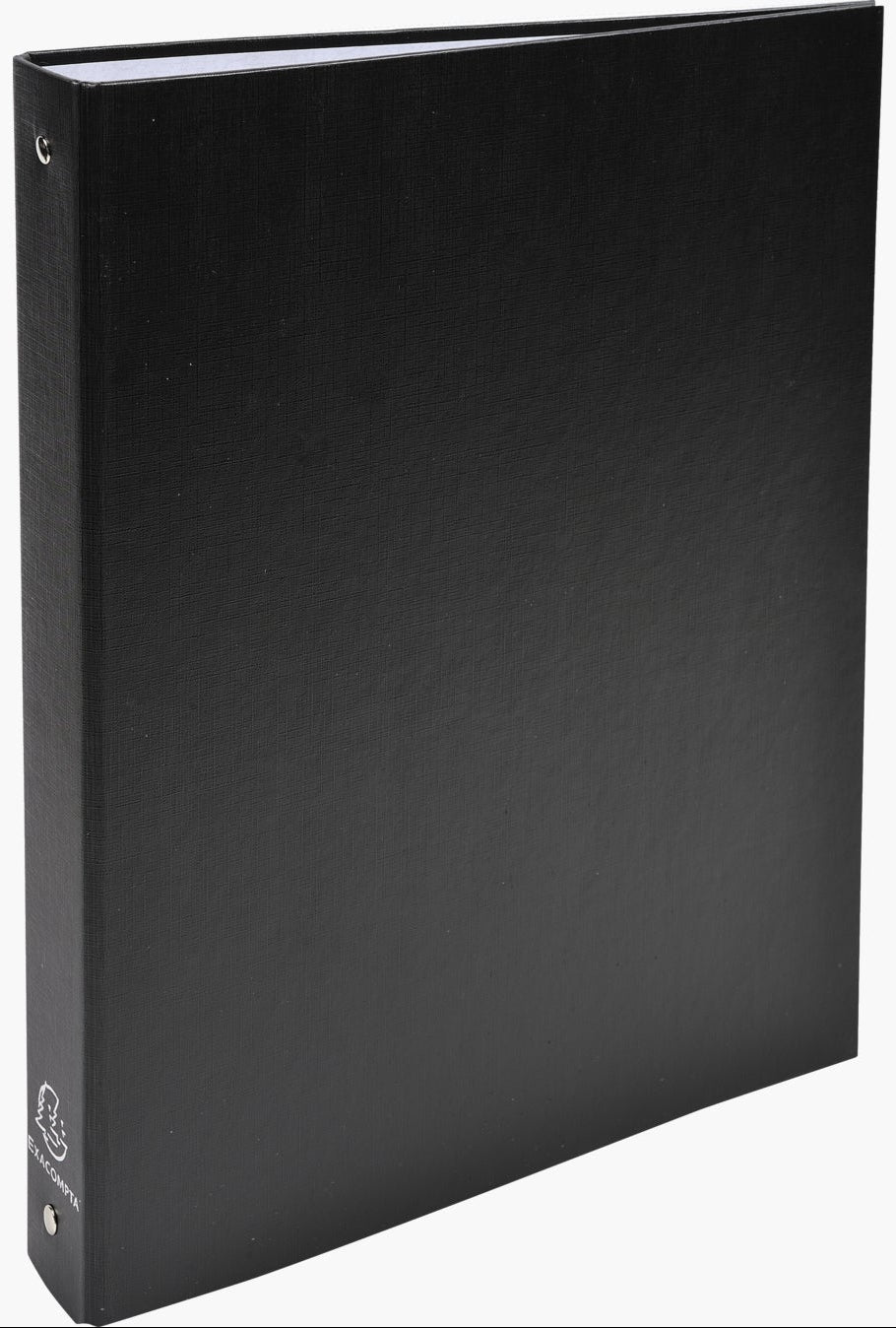 Classeur 4 anneaux dos40mm couverture rigide noir
