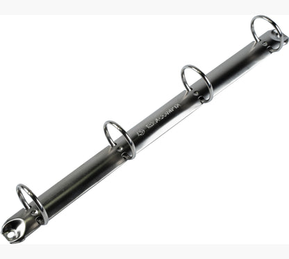 Classeur 4 anneaux dos40mm couverture rigide vert