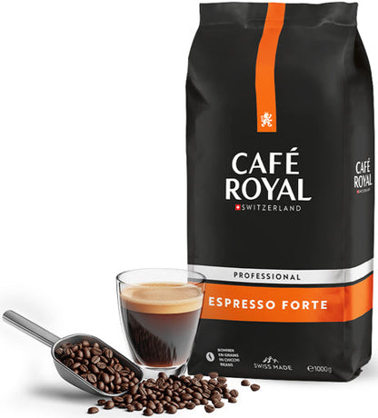 Grains de Café Espresso Forte - 1kg, Intensité 5