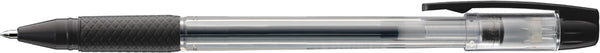 Stylo bille eco cap.encre gel noir