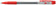 Stylo bille eco cap.encre gel rouge