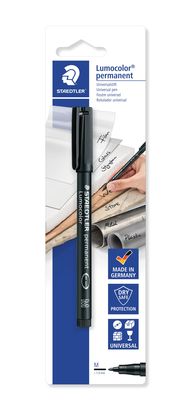 Marqueur permanent lumocolor m 317 noir