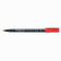 Marqueur permanent lumocolor f 318 roug