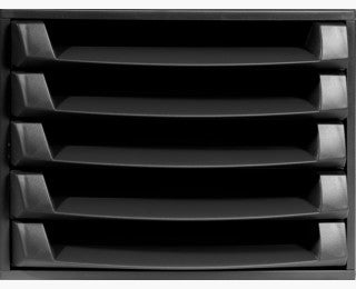 Module classement ecoblack 5 tiroirs