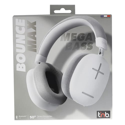 Casque audio bluetooth bounce max - longue autonomie