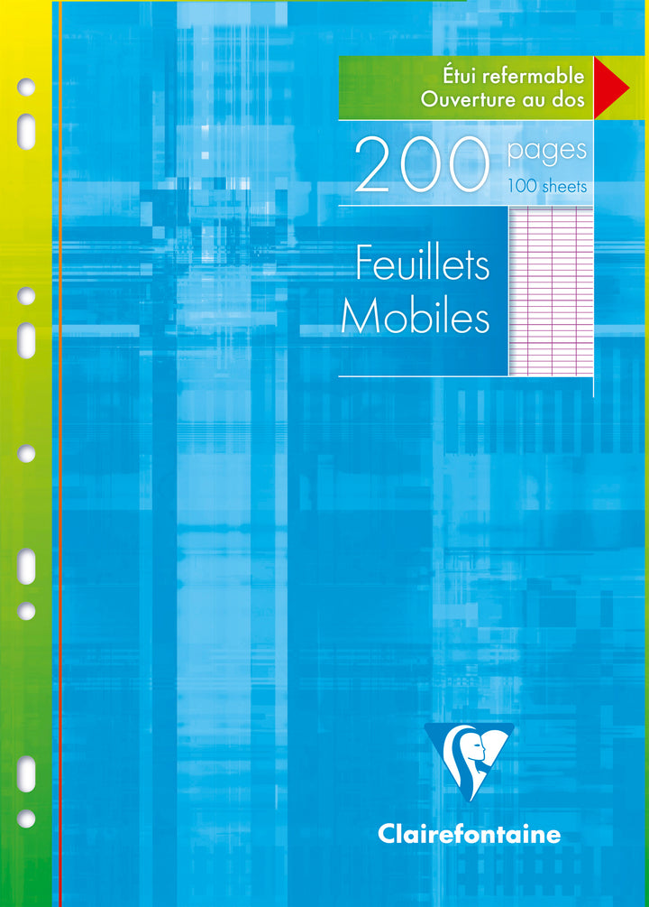 Feuillets mobiles a4 perf.s 200p 1751