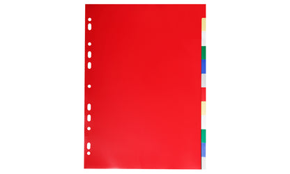 Intercalaires a4 polypro 12/100e 12t
