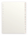 Intercalaires a4 alpha cart.2/10 - 26t