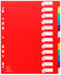 Intercalaires a4+ polypro 30/100e 12t
