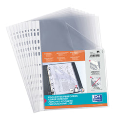Pochette perforée A4 9/100e polypro sachet de 10