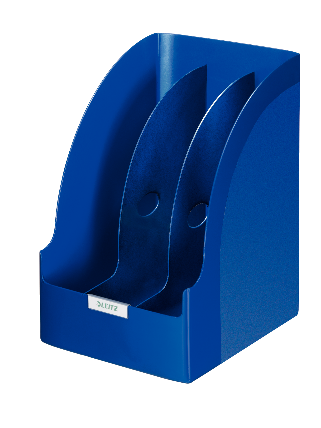 Porte-revues 3 séparations réglables-bleu