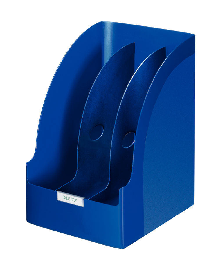 Porte-revues 3 séparations réglables-bleu
