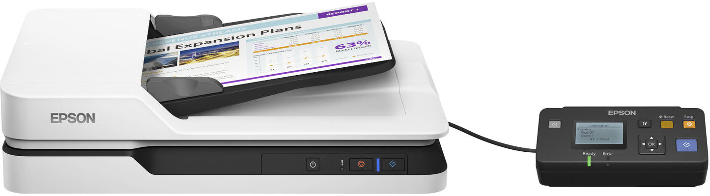 Scanner Epson workforce ds-1630 - numérisation rapide et efficace