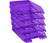 Corbeille courrier- violet