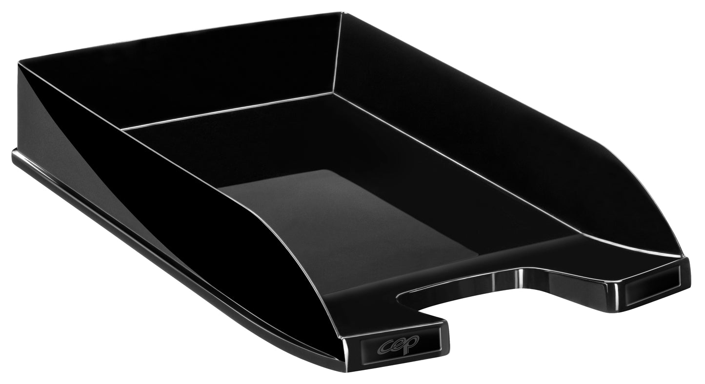 Corbeille courrier S/100- noir