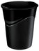 Corbeille papier 14l ceppro happy noir