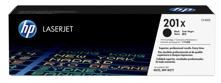 Cartouche toner HP 201x - noir haute capacité