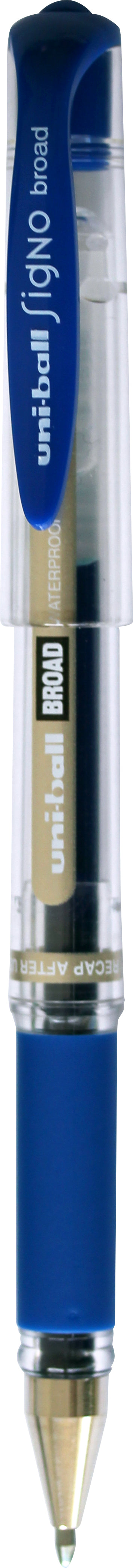 Roller uni broad gel impact bleu