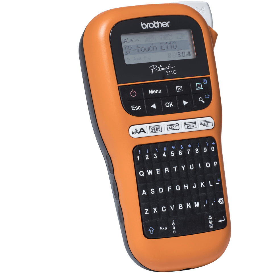 Titreuse brother pt-e110vp- dédié aux électriciens