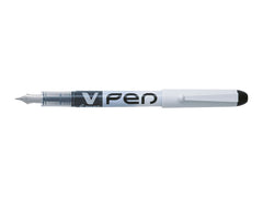 stylo plume v-pen encre effaçable noire