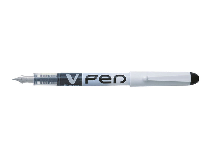 stylo plume v-pen encre effaçable noire