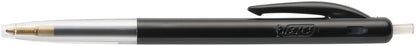 Stylo bille bic m10 clic écriture moyenne noir
