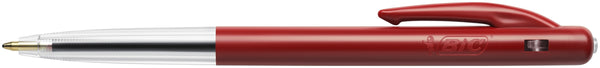 Stylo bille bic m10 clic ecriture  moyenne rouge