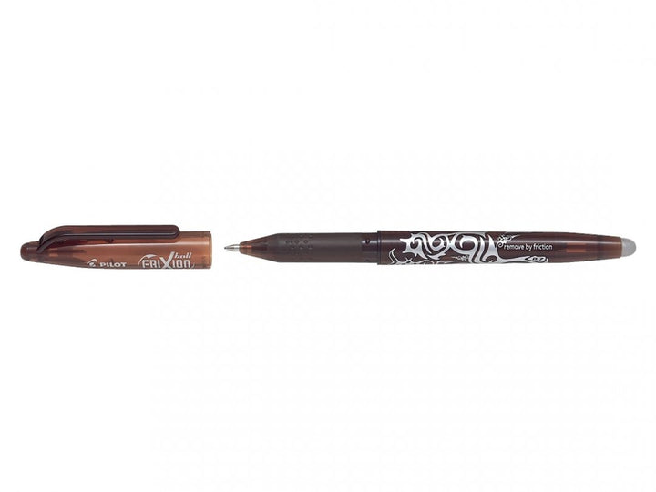 stylo roller frixion  ecriture  marron