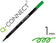 Feutre pointe fibre 1mm vert
