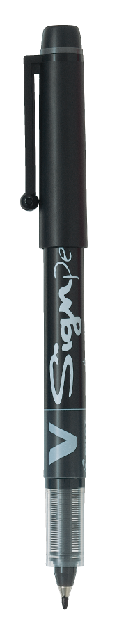 Feutre v-signpen noir
