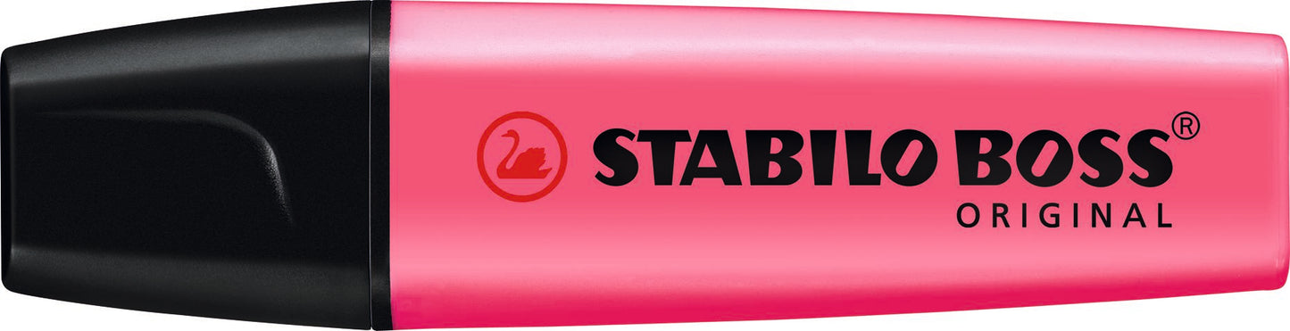 Surligneur stabilo boss rose
