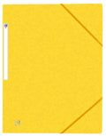 Chemise 3 rabats topfile 5/10 jaune